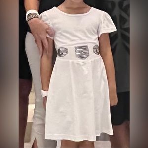 Princess Leia costume dress. No holes or stains size 6/7